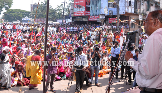 CPIM organised Jatha against soujanya rape and murder